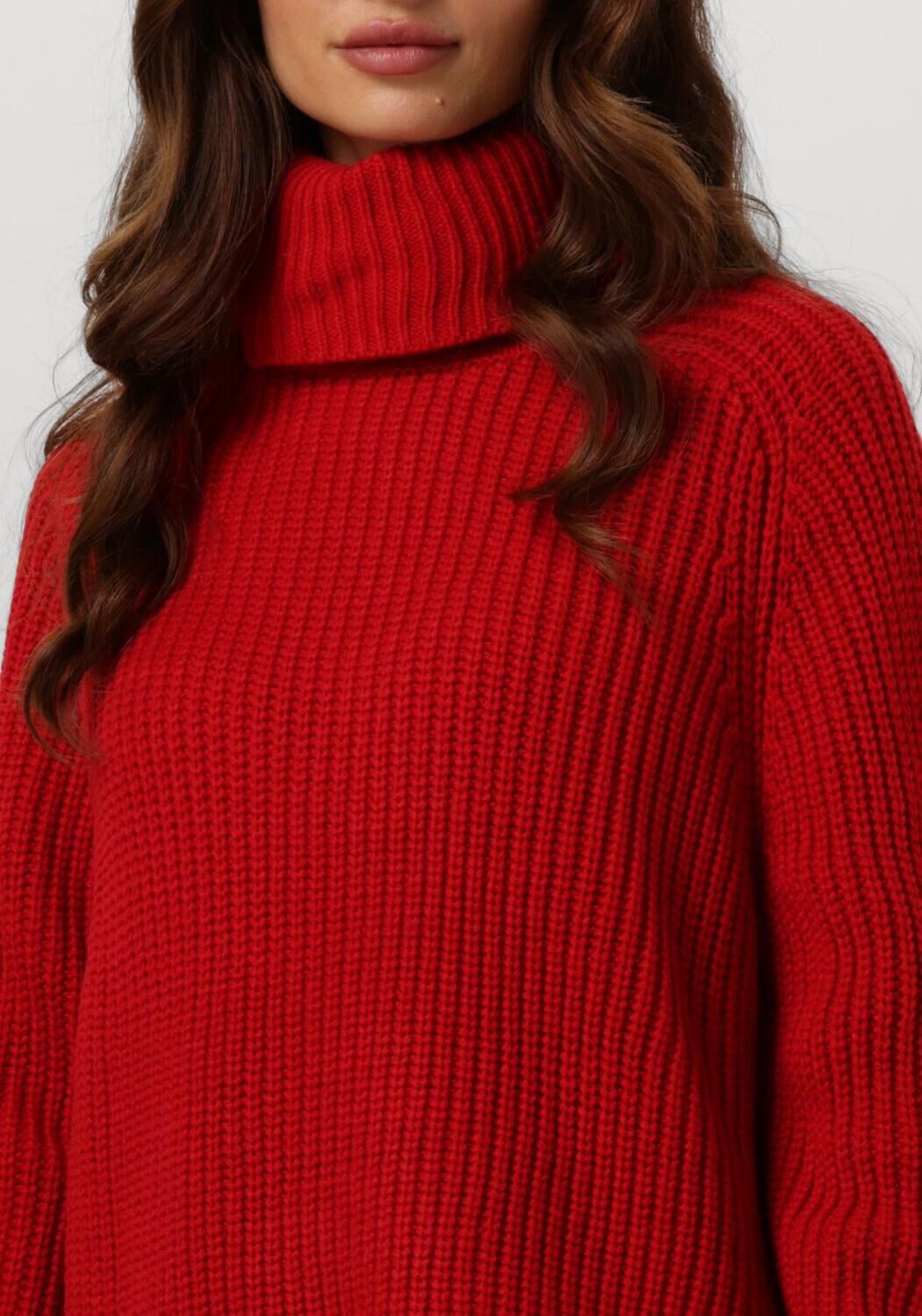 NEO NOIR Dames Truien & Vesten Maggie Knit Blouse Rood