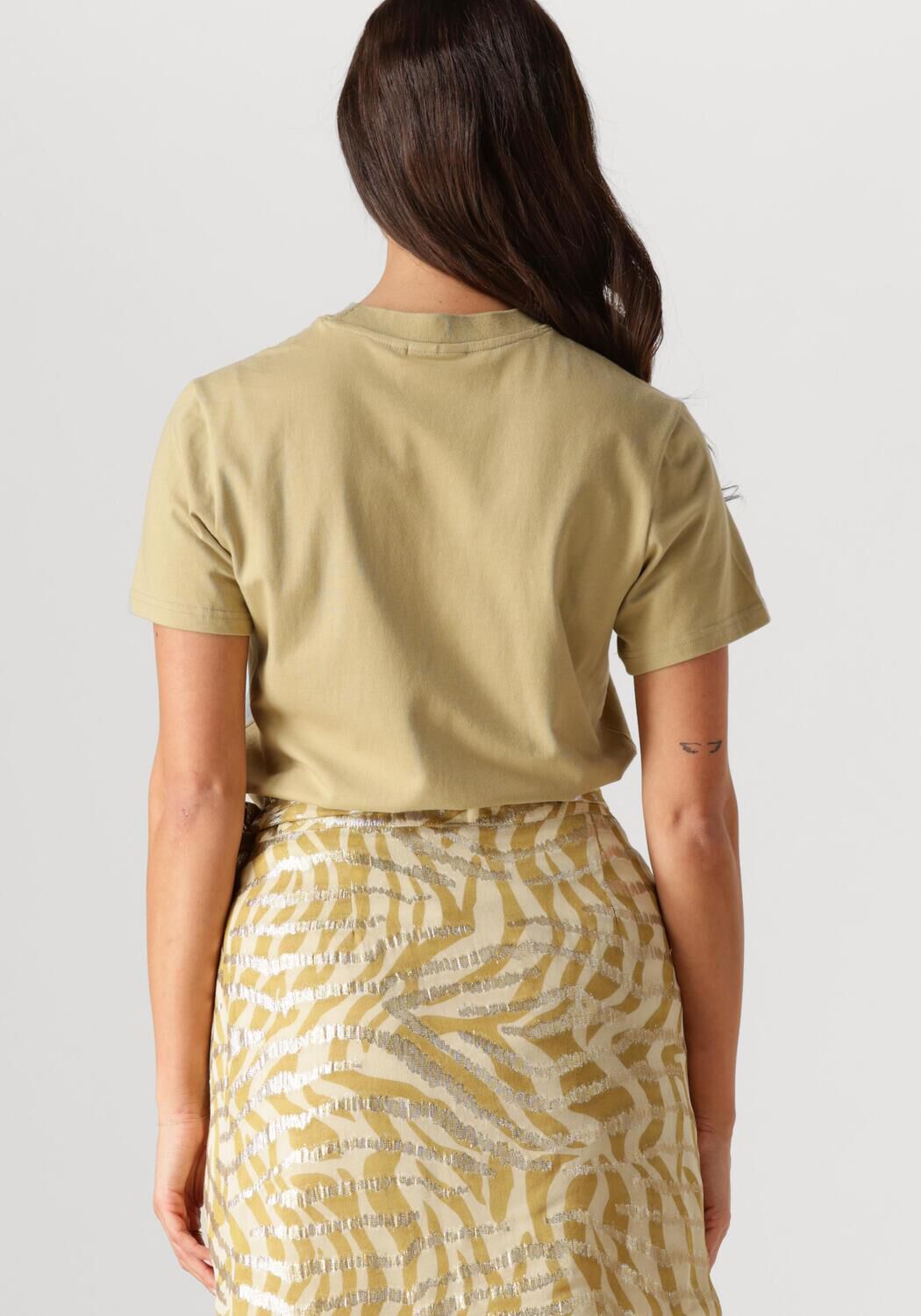 JOSH V Dames Tops & T-shirts Dorie Bow Oker