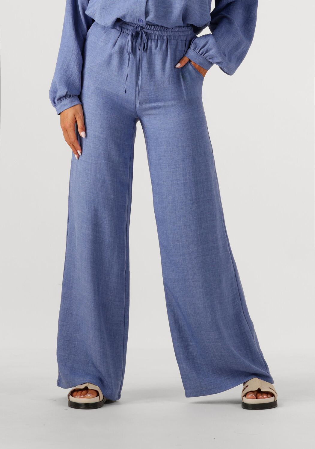 YDENCE Dames Broeken Pants Marielle Blauw