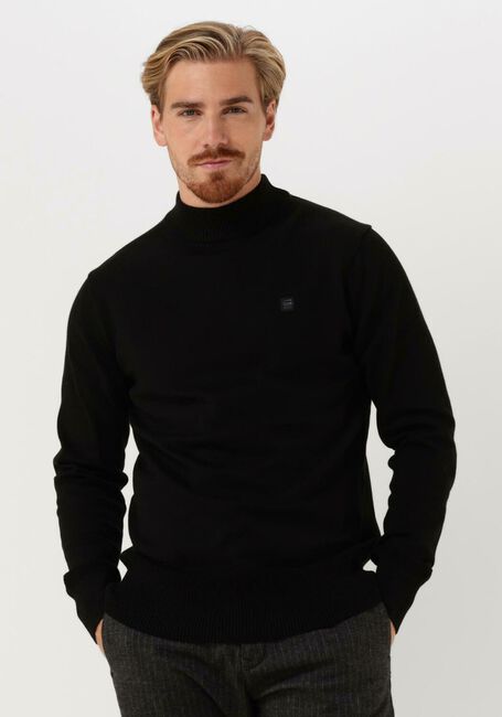 Zwarte G-STAR RAW Trui PREMIUM CORE MOCK KNIT - large