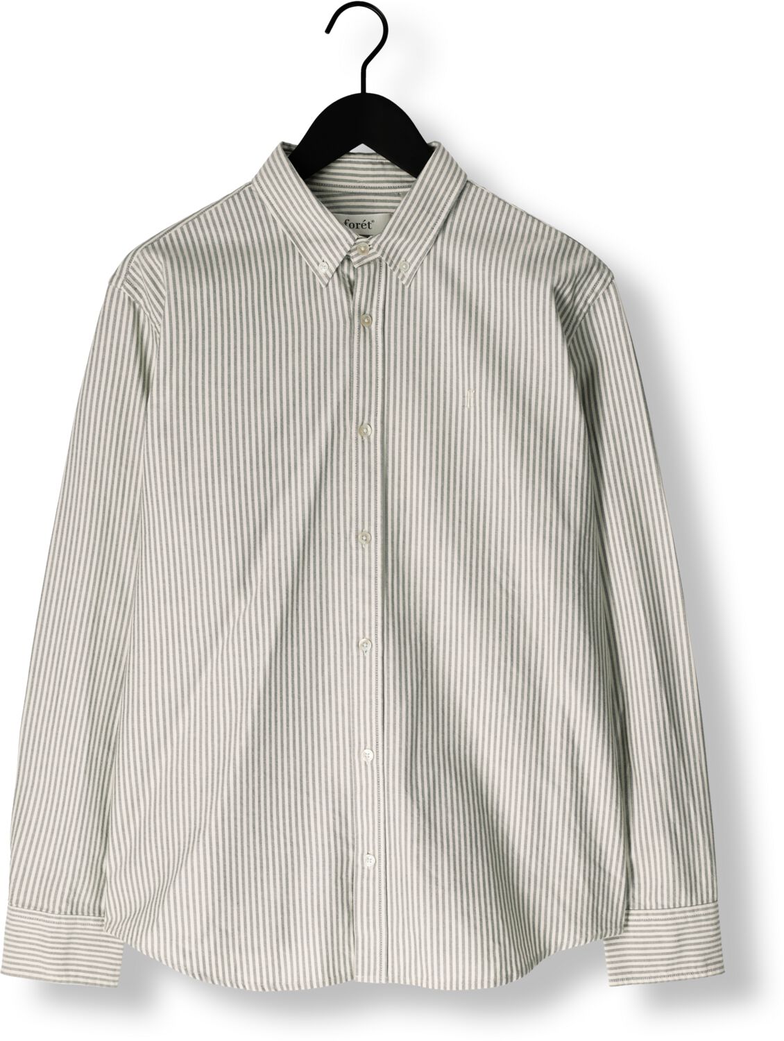 FORÉT Forét Heren Overhemden Life Shirt Grijs