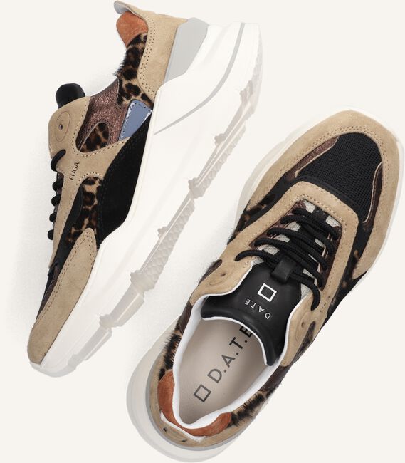 Beige D.A.T.E Lage sneakers FUGA DAMES Beige D.A.T.E Lage sneakers FUGA DAMES - large