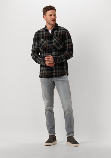 Witte PME LEGEND Overhemden LONG SLEEVE SHIRT CTN BIG CHECK Witte PME LEGEND Overhemden LONG SLEEVE SHIRT CTN BIG CHECK - large