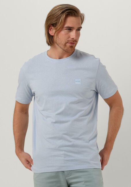 Lichtblauwe BOSS T-shirt TALES - large