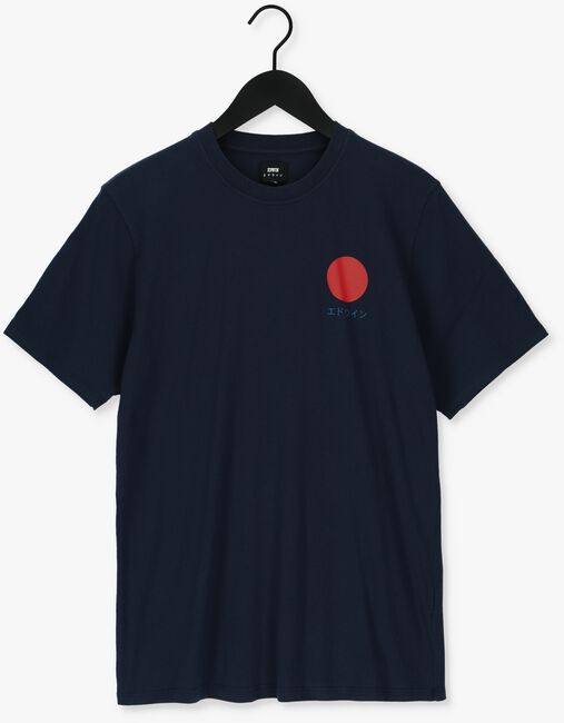 Blauwe EDWIN T-shirt JAPANESE SUN TS - large