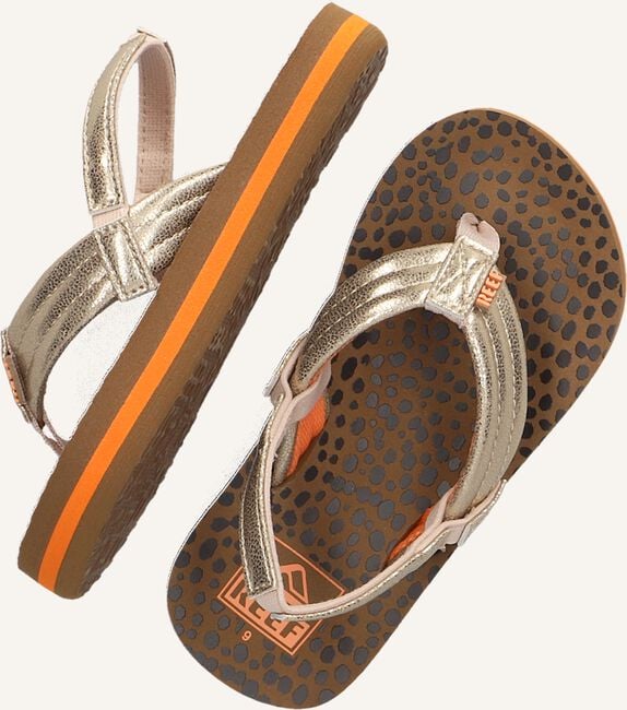Gouden REEF Platte sandalen LITTLE AHI Gouden REEF Platte sandalen LITTLE AHI - large