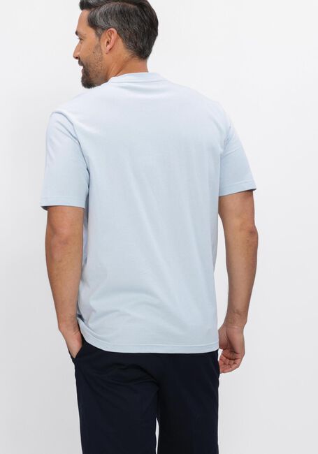 Lichtblauwe BOSS GREEN T-shirt TS_TERRACE LOGO - large