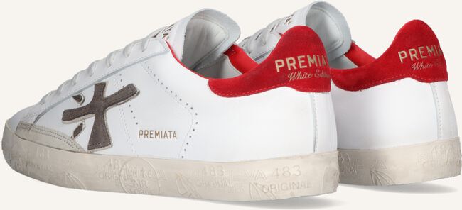 Witte PREMIATA Lage sneakers STEVEN Witte PREMIATA Lage sneakers STEVEN - large