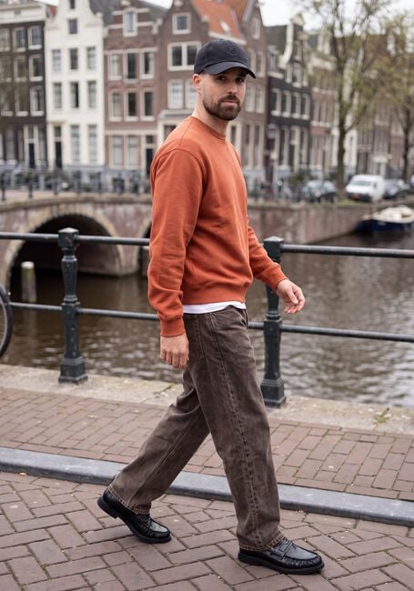 Oranje FOR&Eacute;T Sweater NOON SWEATSHIRT - large