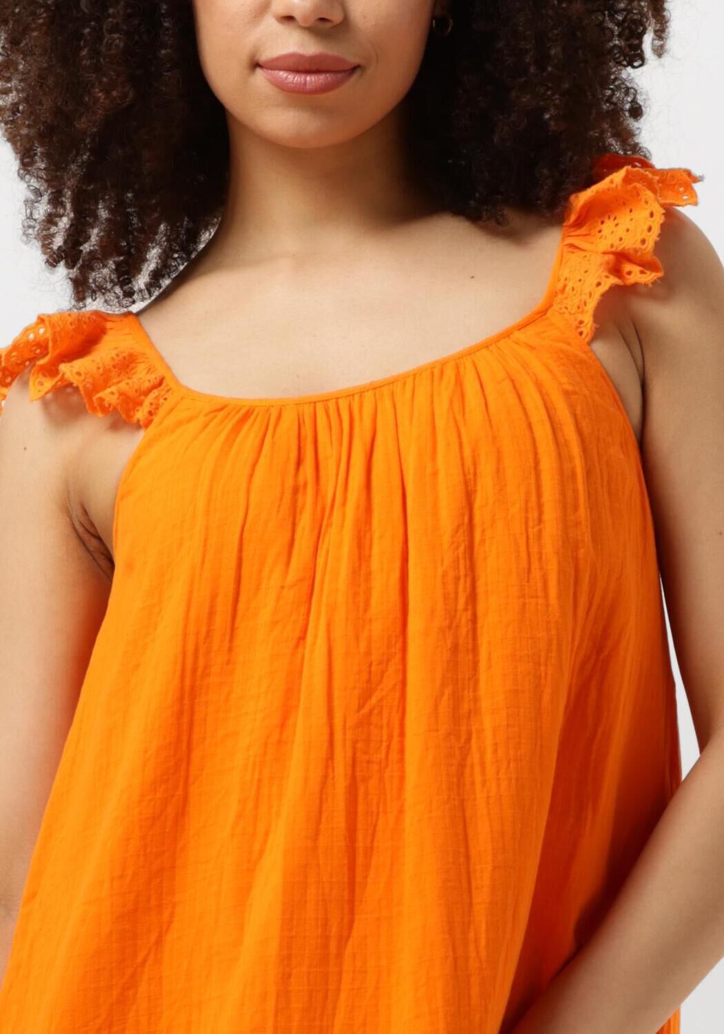 Y.A.S. Dames Jurken Yasloulou Strap Long Dress Oranje