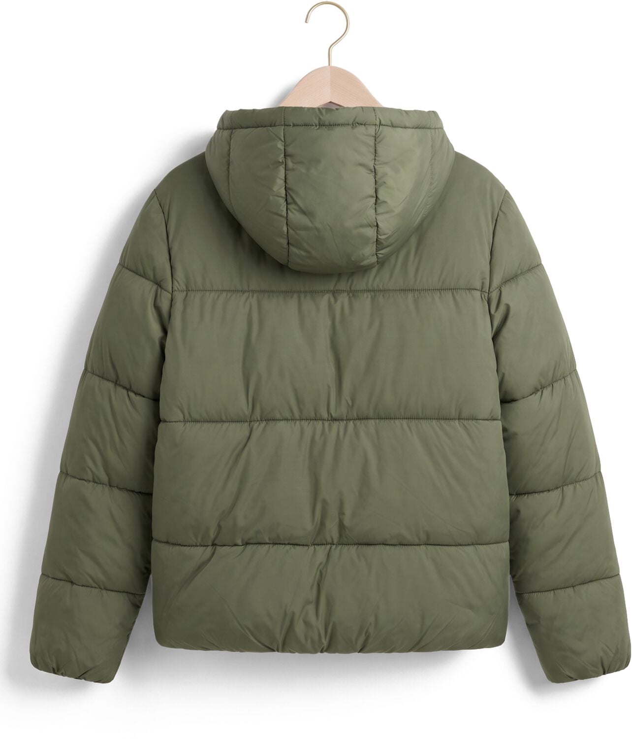 Lyle & Scott winterjas met capuchon olijfgroen, foto 4