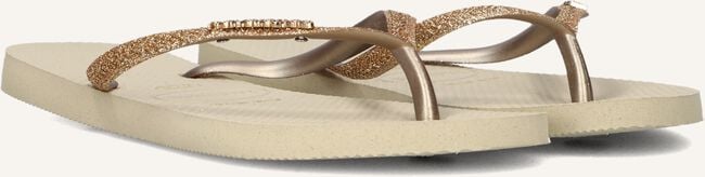 Gouden HAVAIANAS Teenslippers KIDS SLIM GLITTER II Gouden HAVAIANAS Teenslippers KIDS SLIM GLITTER II - large