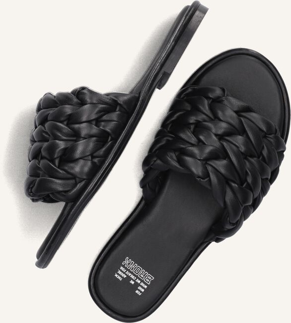 Zwarte BRONX Slippers DELAN-Y 85020-D Zwarte BRONX Slippers DELAN-Y 85020-D - large