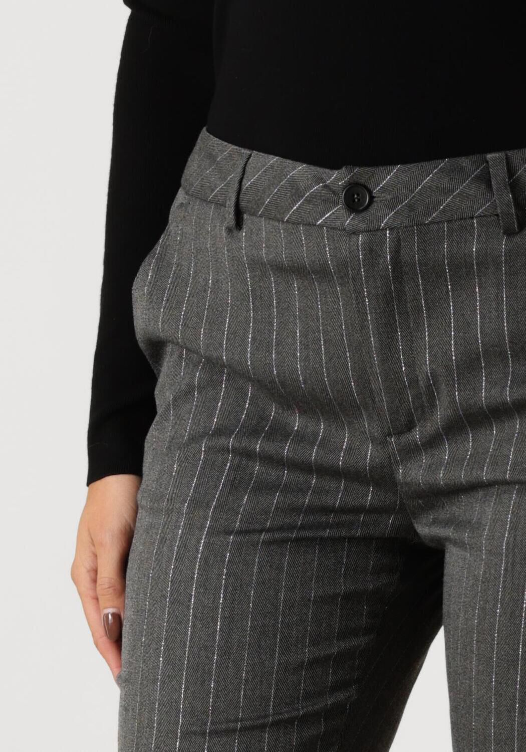 LIU JO Dames Broeken Chino Diamond Grijs