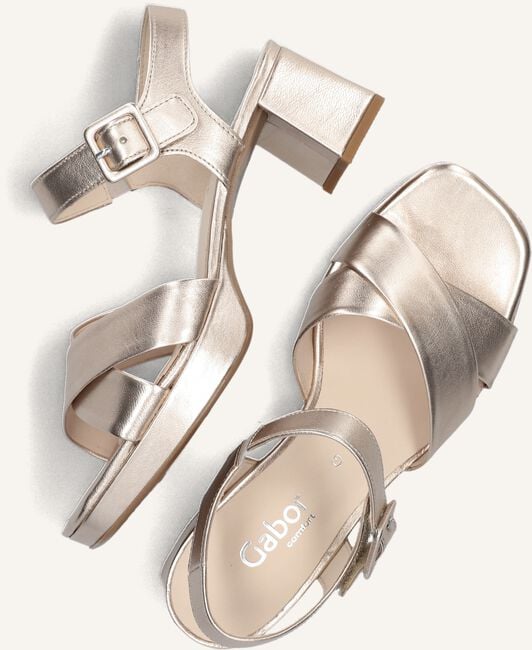 Roségouden GABOR Sandalen met hak 953 Roségouden GABOR Sandalen met hak 953 - large