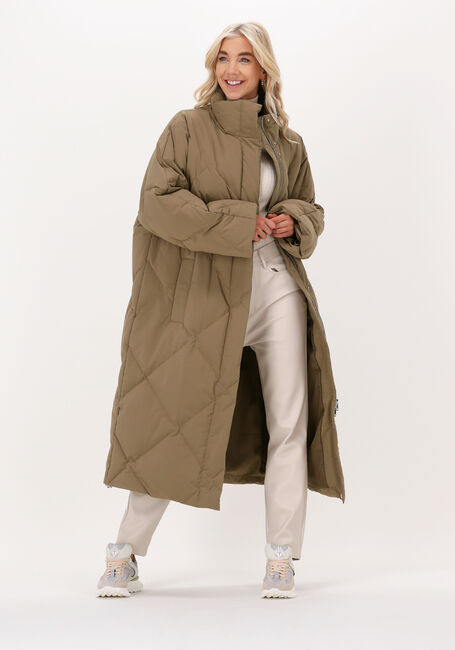 Groene STAND STUDIO Gewatteerde jas ANISSA - large