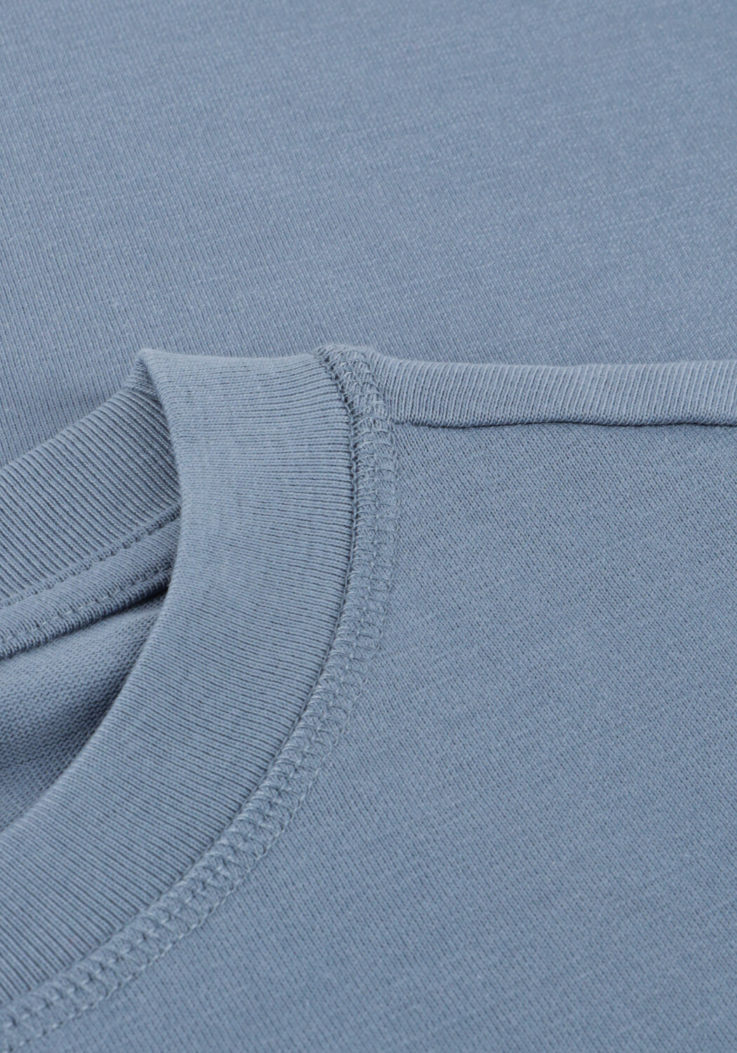 Blauwe SELECTED MEN T-shirt SLHRELAXASPEN 2-PLY SS O-NECK NOOS - large