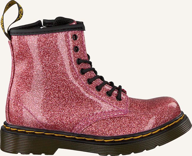 Roze DR MARTENS Veterboots 1460 GLITTER T/J Roze DR MARTENS Veterboots 1460 GLITTER T/J - large