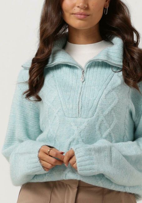 Lichtblauwe CATWALK JUNKIE Trui KN RONJA - large