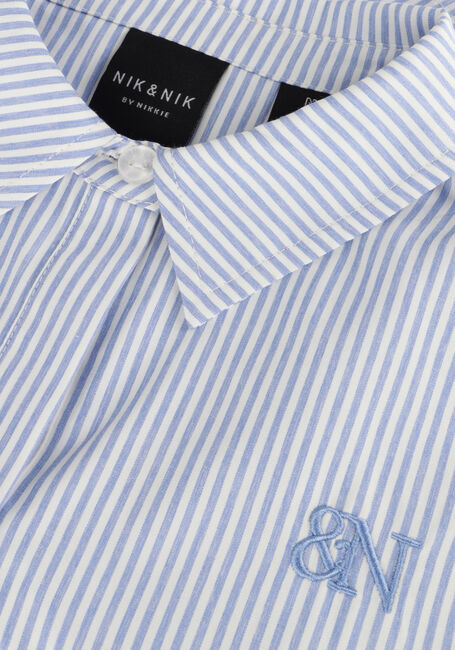 Lichtblauwe NIK & NIK Blouses SHAZI BLOUSE - large