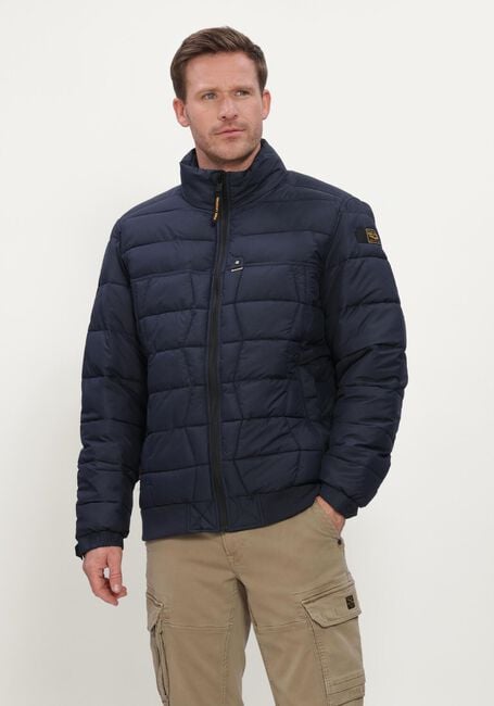 Donkerblauwe PME LEGEND Gewatteerde jas FLIGHT JACKET EXPEDITOR BRIGHTSTER - large