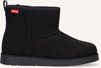 Zwarte LEVI'S Enkelboots NEW WAVE MID ZIP FUR - medium