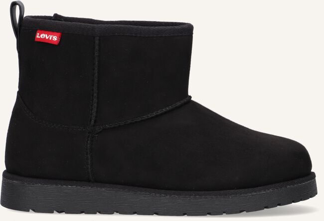 Zwarte LEVI'S Enkelboots NEW WAVE MID ZIP FUR Zwarte LEVI'S Enkelboots NEW WAVE MID ZIP FUR - large