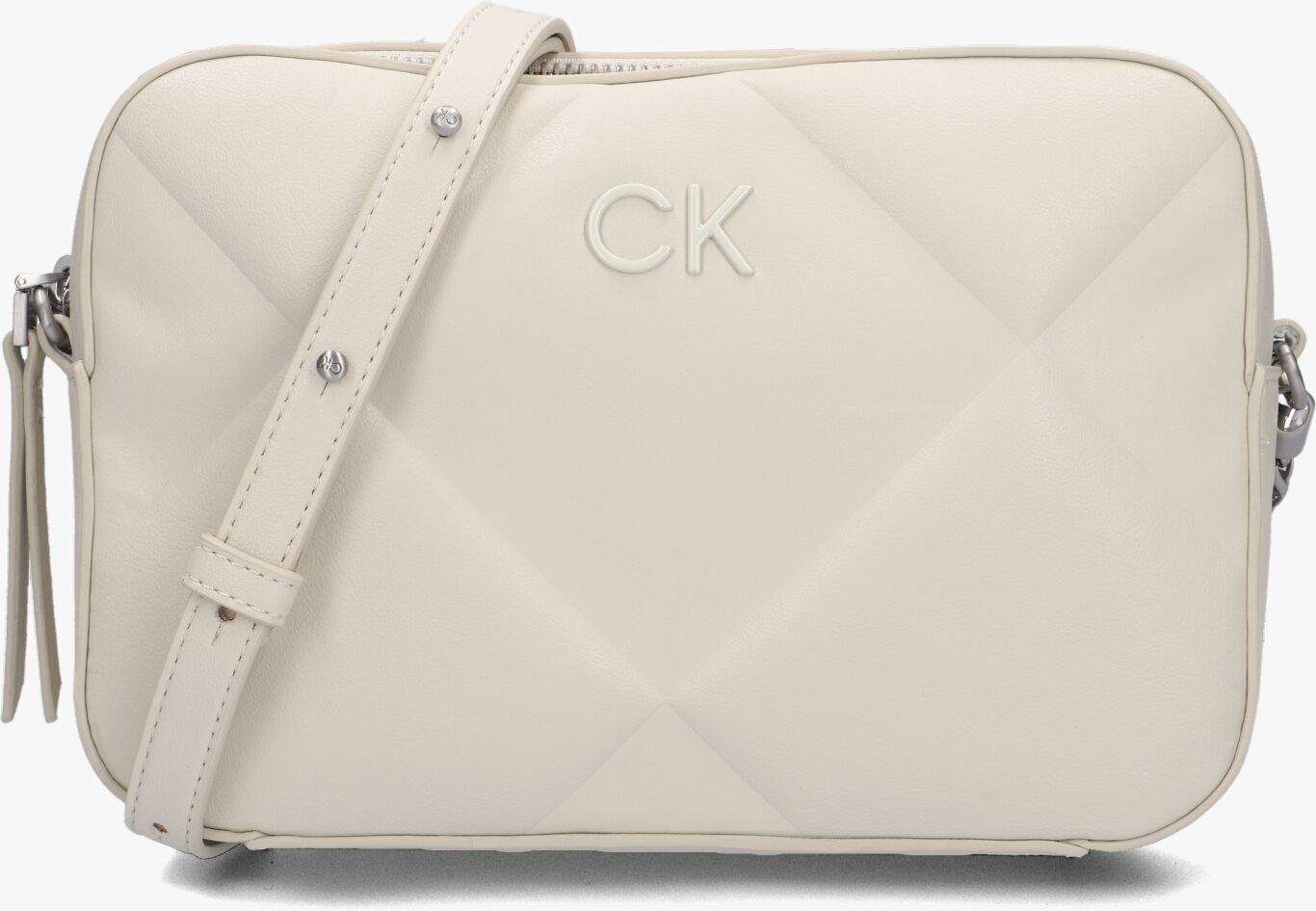 Beige CALVIN KLEIN Schoudertas RELOCK QUILT CAMERA BAG Omoda