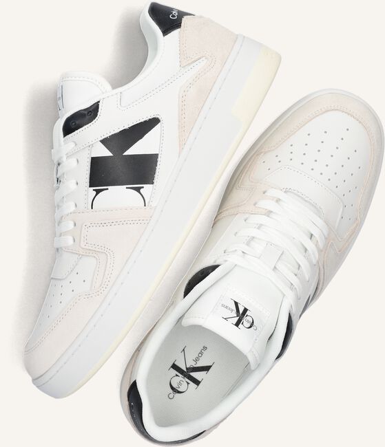 Witte CALVIN KLEIN Lage sneakers BASKET CUPSOLE Witte CALVIN KLEIN Lage sneakers BASKET CUPSOLE - large