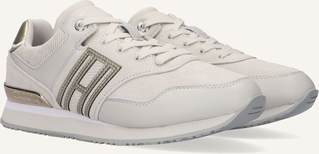Grijze TOMMY HILFIGER Lage sneakers CASUAL MATERIAL MIX CITY RUNNER Grijze TOMMY HILFIGER Lage sneakers CASUAL MATERIAL MIX CITY RUNNER - large