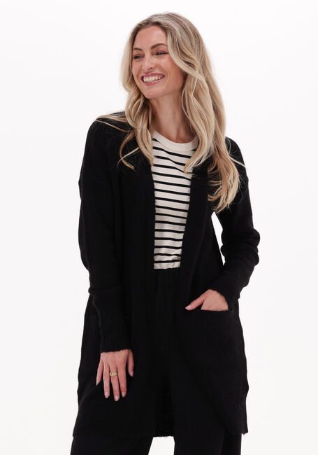 Zwarte SELECTED FEMME Vest LULU NEW LS KNIT LONG CARDIGAN B - large