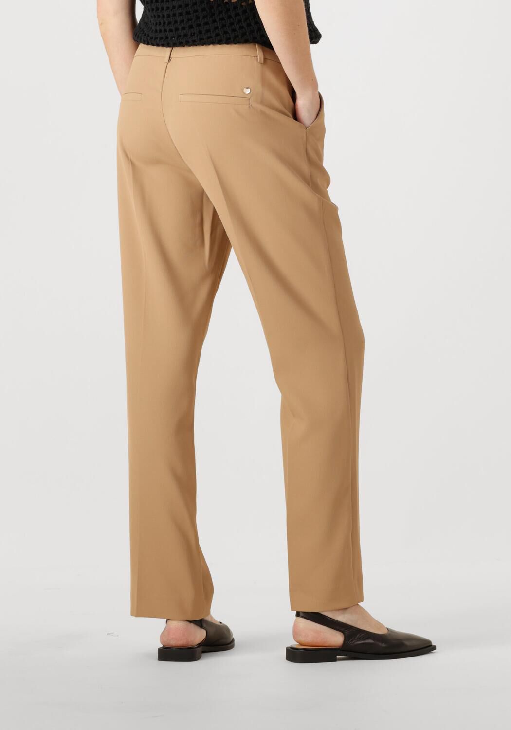 MOS MOSH Dames Broeken Myla Miley Pant Beige