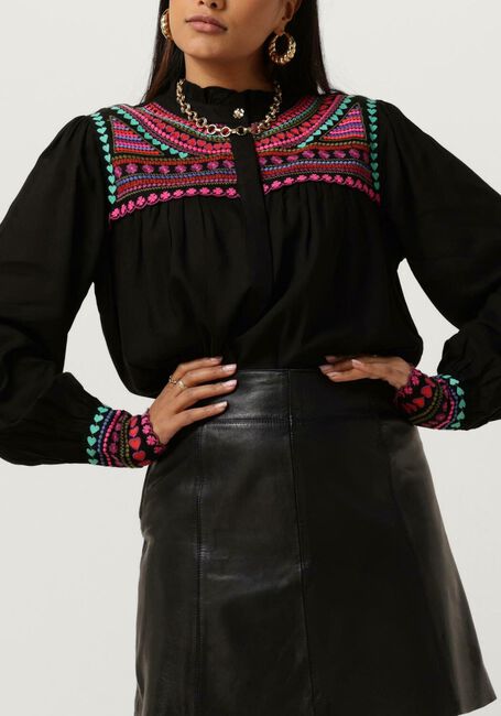 Zwarte HARPER & YVE Blouses YASMIN-LS - large