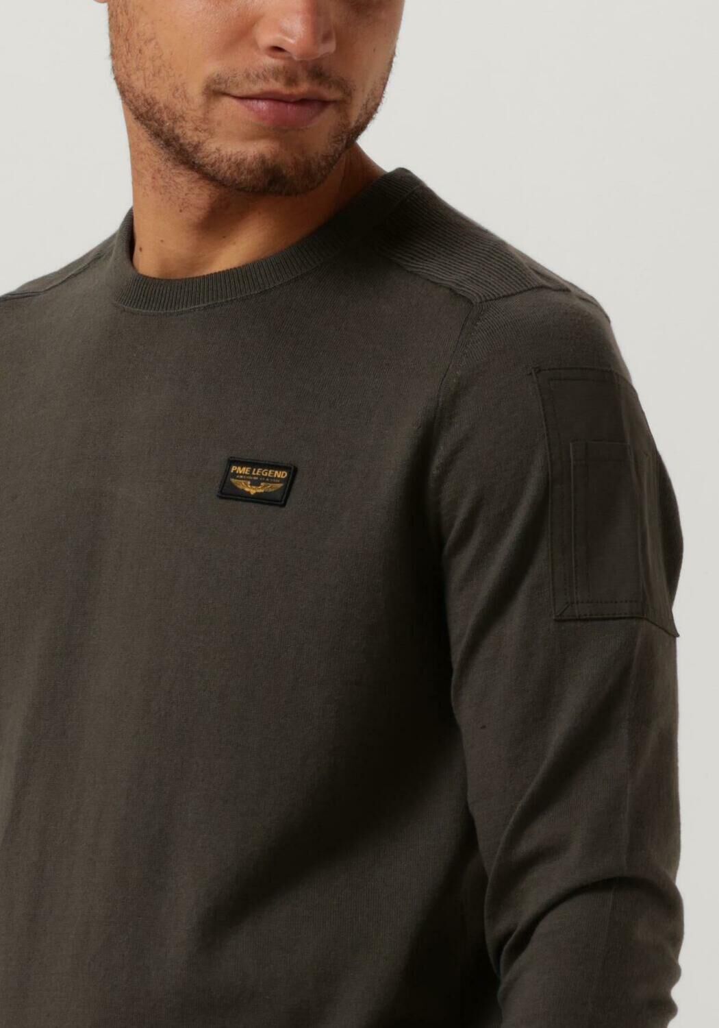 groene pme legend trui buckley knit