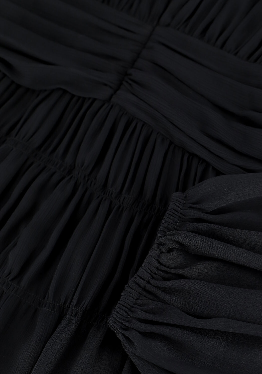 Zwarte Y.A.S. Mini jurk YASYVES LS DRESS - SHOW S. - large