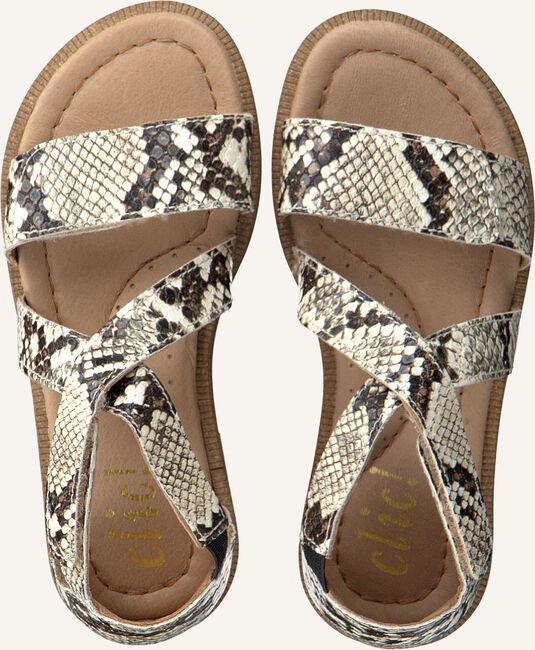 Witte CLIC! Platte sandalen CL-20114 Witte CLIC! Platte sandalen CL-20114 - large