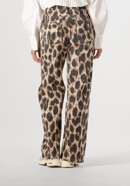 Bruine REFINED DEPARTMENT Wijde broek SUNNY - large