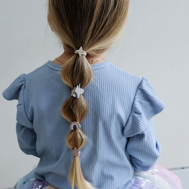 Roze Mimi & Lula Haaraccessoires CELESTE UNICORN MINI PONIES - large