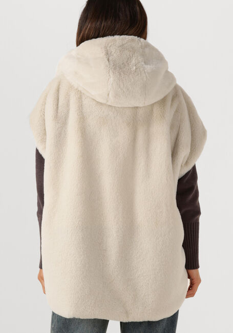 Creme BEAUMONT Faux fur jas KORI BODYWARMER - large