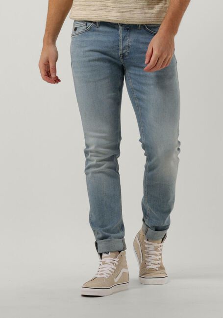 Blauwe CAST IRON Slim fit jeans RISER SLIM HIDDEN INDIGO WASH - large