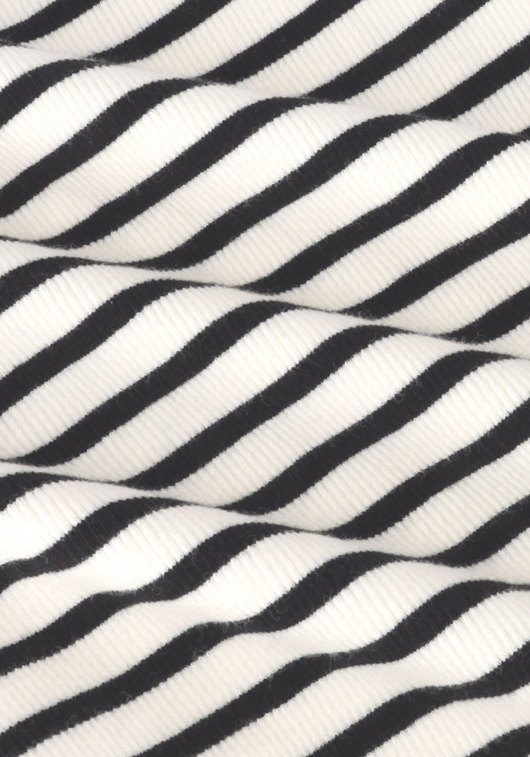 Witte CATWALK JUNKIE Top STRIPED RIBBED SINGLET - large