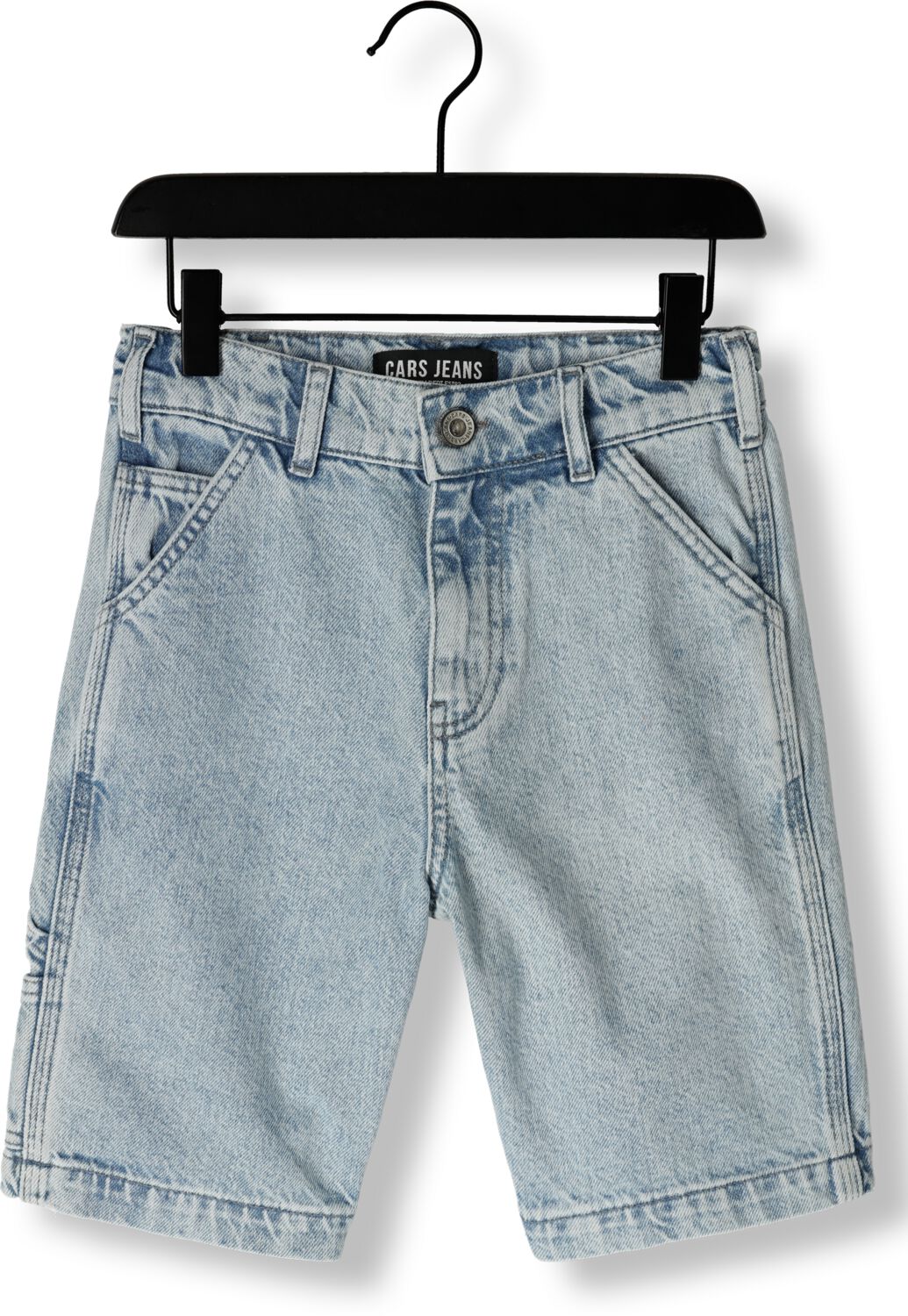 CARS JEANS Regular fit bermuda met zakken op de pijp model 'Carters'