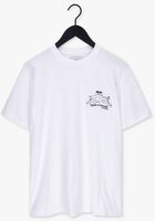 Witte WOODBIRD T-shirt YURI BREAK TEE