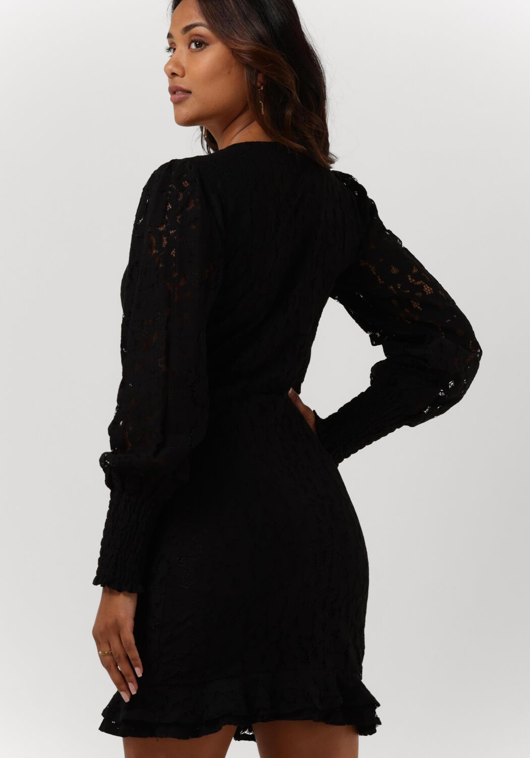 Minkpink Stretch jurk zwart dierenprint elegant Mode Jurken Stretch jurken 