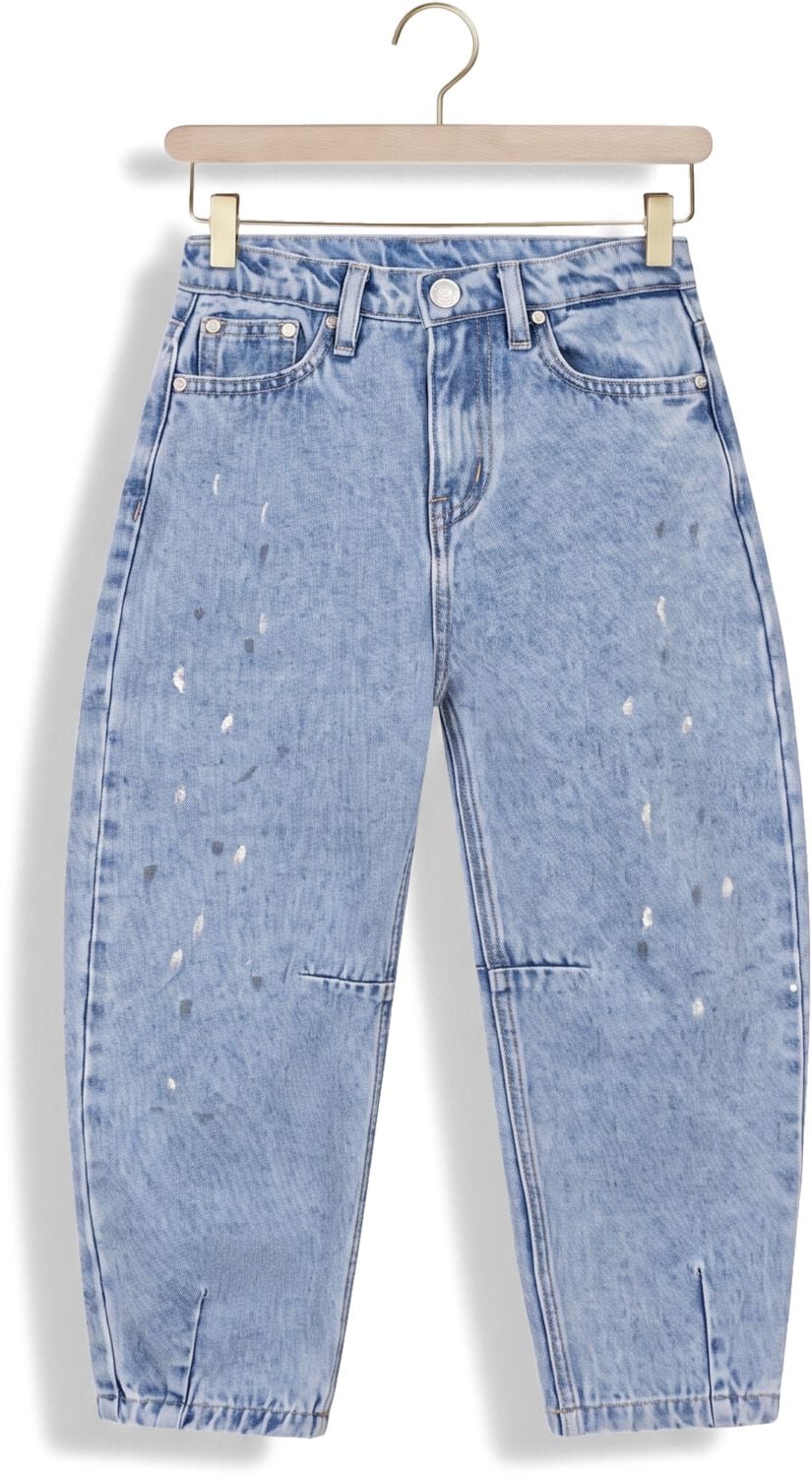ALIX MINI Jongens Jeans Painted Spots Denim Pants Lichtblauw