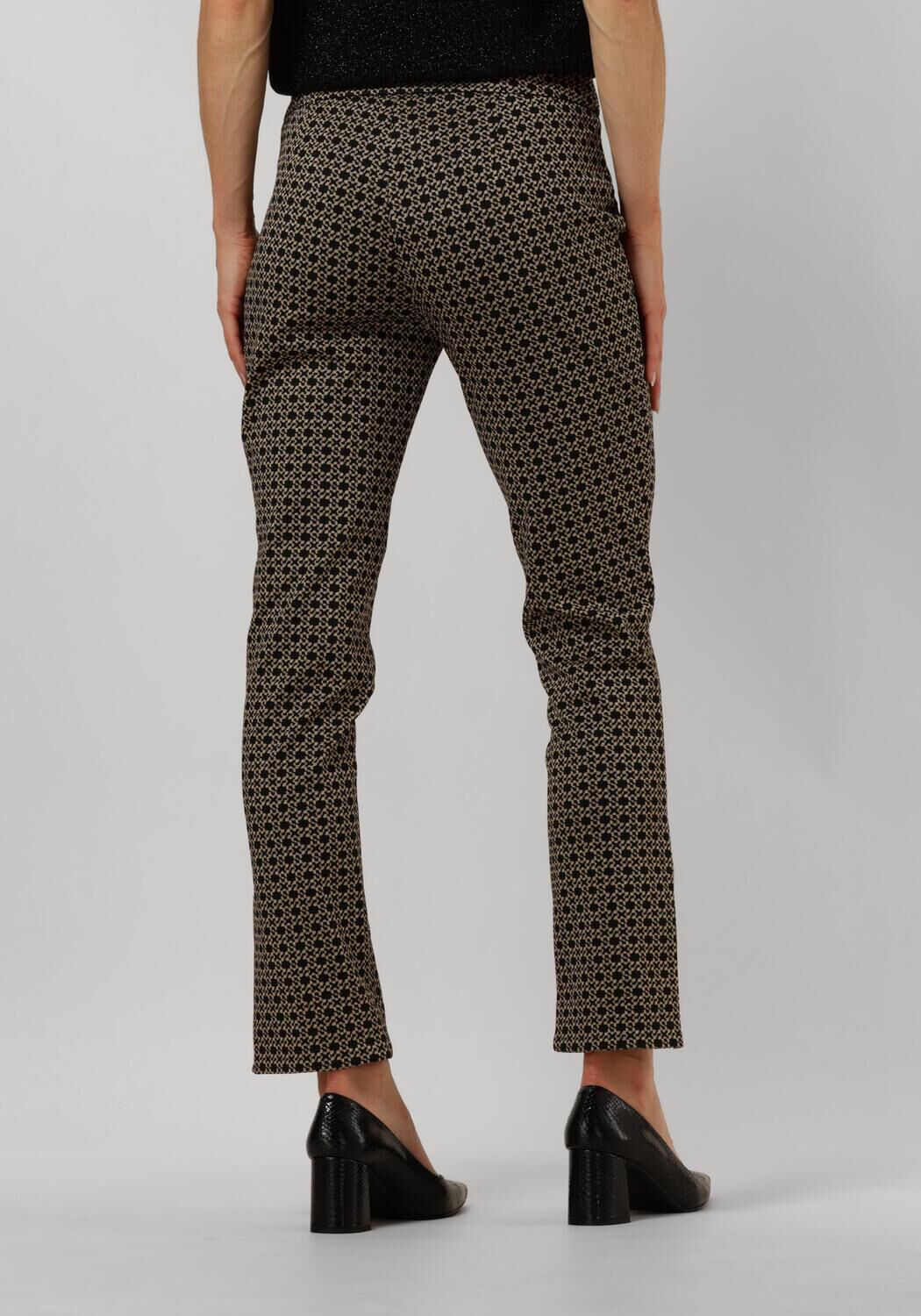 LIU JO Dames Broeken Pant. Punto Milano J Zwart
