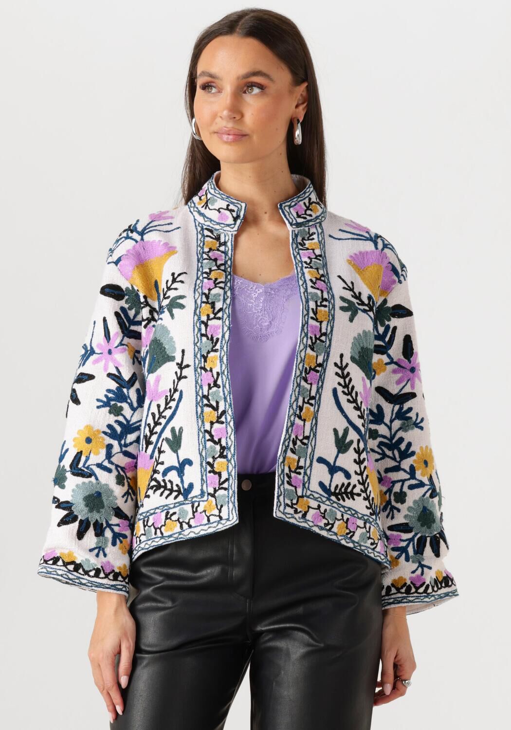 Lollys Laundry Elegante Crème Blazer Sadiell Jacket Multicolor Dames