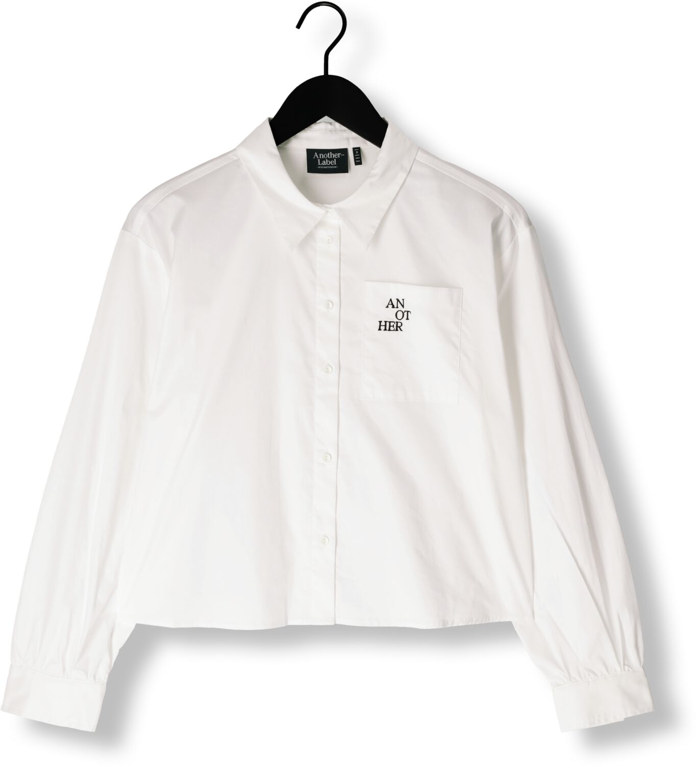 ANOTHER LABEL Dames Blouses Diega Shirt L s Wit