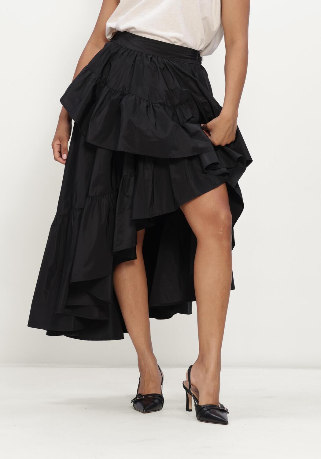 Zwarte JOSH V Maxirok SHANEL SKIRT - large