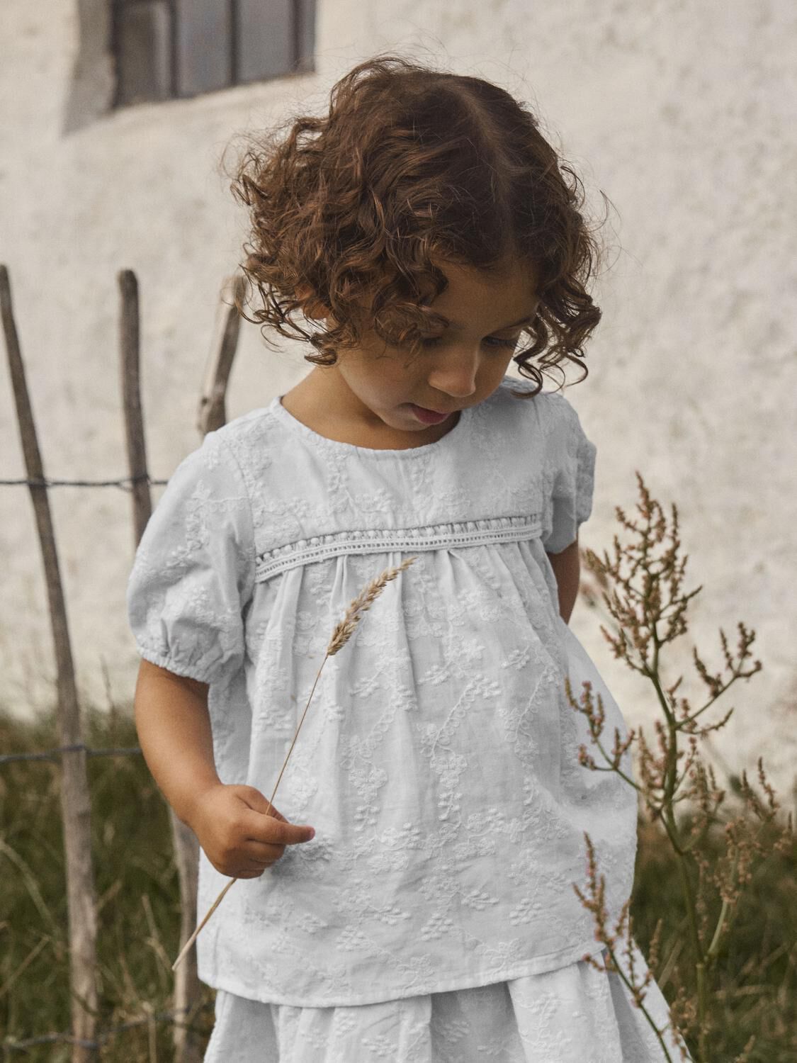 Blauwe LIL' ATELIER Top NMFJIVA LOOSE SHIRT LIL - large